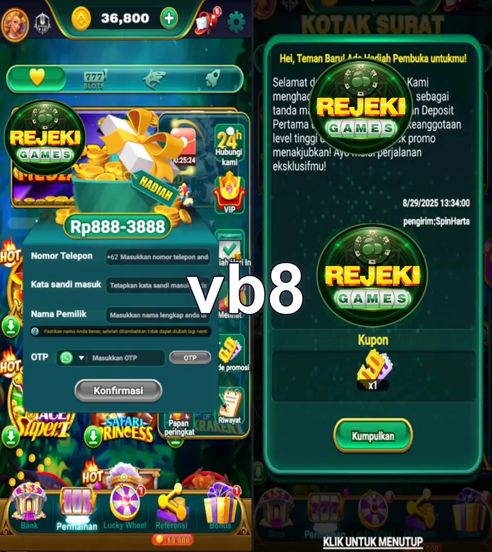 vb8 লগইন